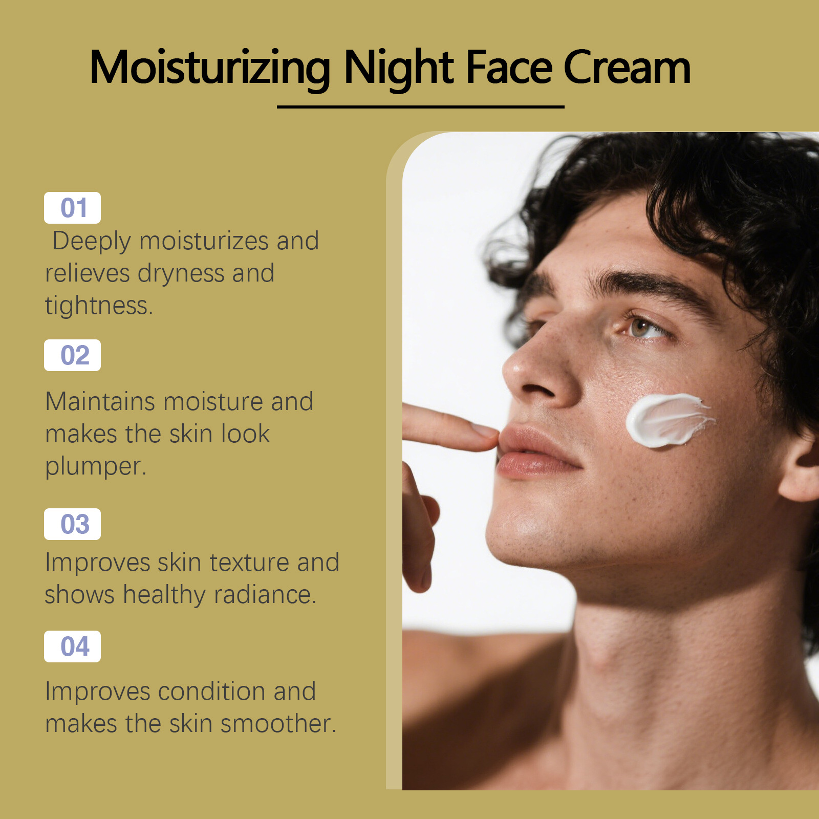 Man Face Cream Looking Young B - Night Cream review and price