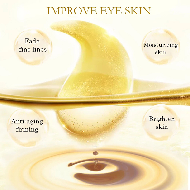10/20pcs Golden Crystal Collag - Face Mask Skincare review and price