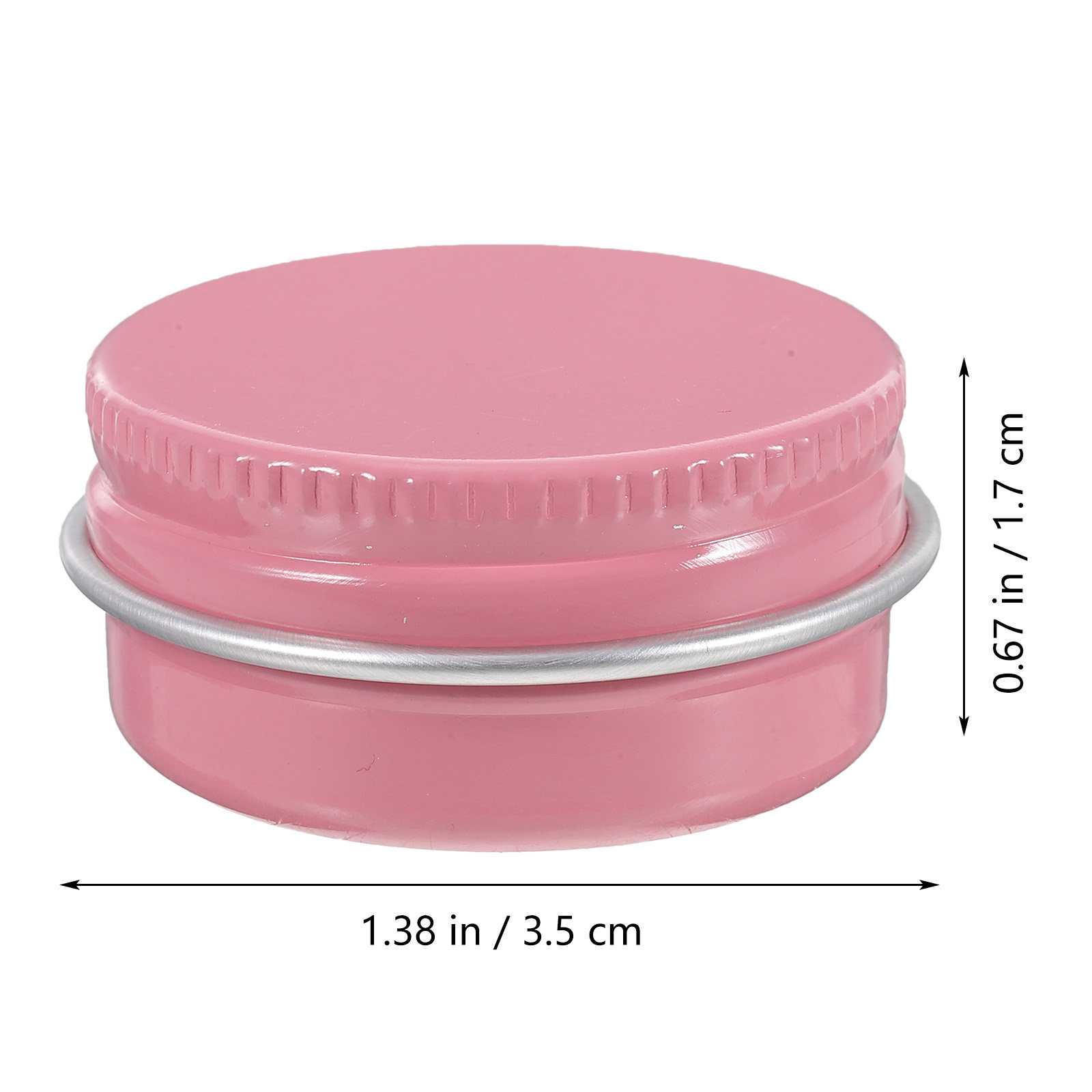 8Pcs Round Aluminum Tin Jars E - Lip Balm review and price