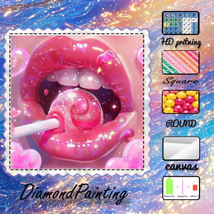 1 piece - 5D-DIY - Flocking cl - Lip Balm review and price