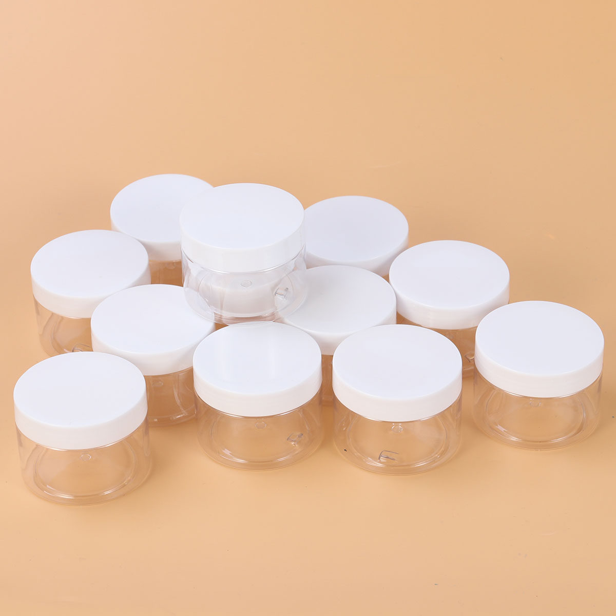 12Pcs Clear Plastic Wide-Mouth - Body Lotion review and price