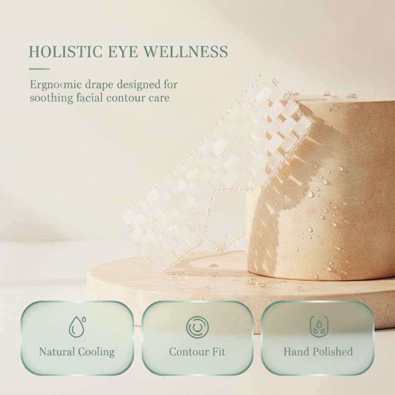 Cooling White Marble Eye Mask  - Face Mask Skincare review and price